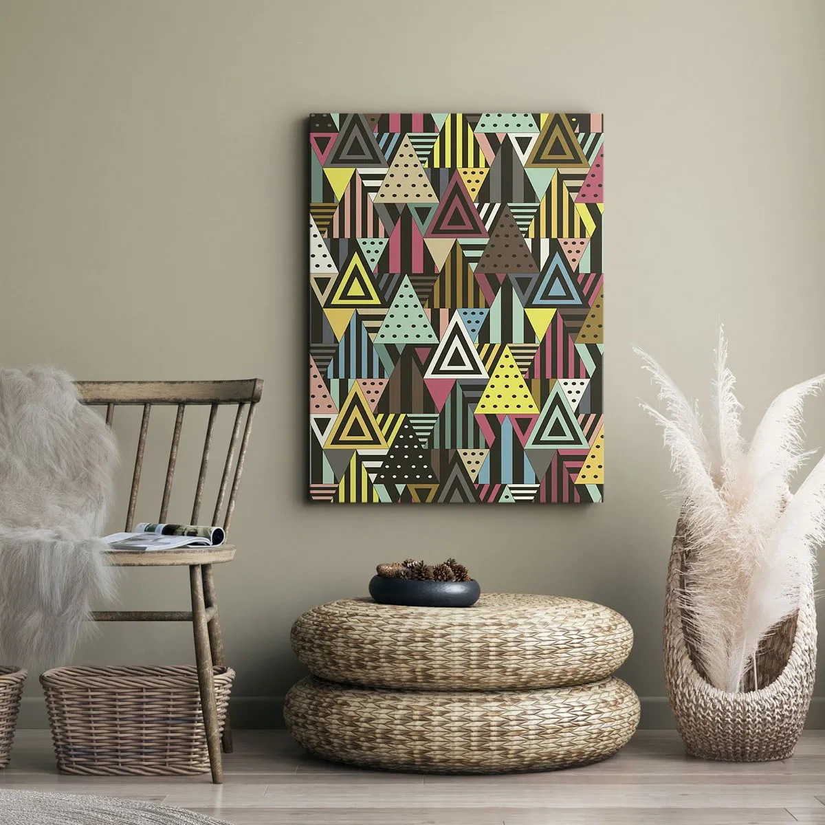 Vászonkép - Hármas ritmusban - 50x70 cm
