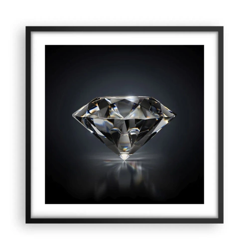 Poszter fehér keretben - Best girls friend - 50x50 cm