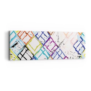 Vászonkép - Bérelhető cellák - 90x30 cm