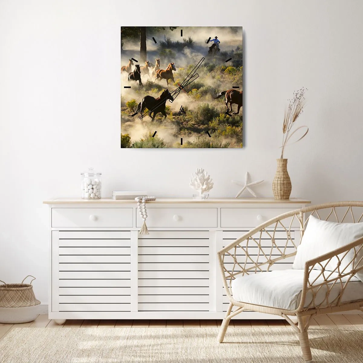 Falióra, Óra - Rivalizálás – szabadság, vagy férfierő? - 30x30 cm