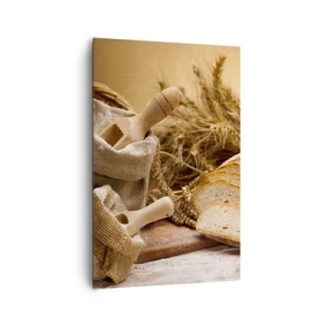 Vászonkép - Hogyan vágta le a késsel - 80x120 cm