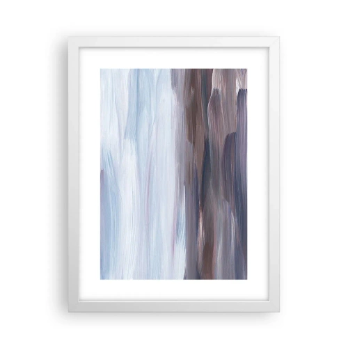 Poszter fekete keretben - Elemek: víz - 30x40 cm