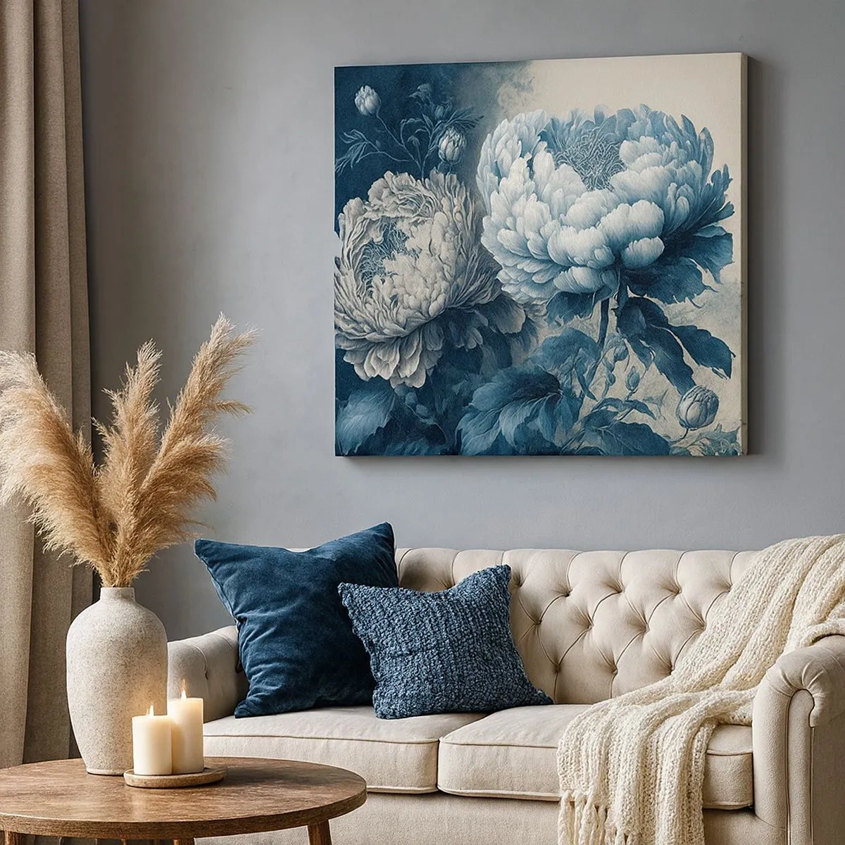 Vászonkép - Egy jól összeillő pár - 30x30 cm