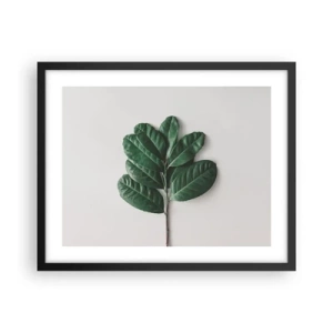 Poszter fehér keretben - Rajz csak a természetről - 50x40 cm