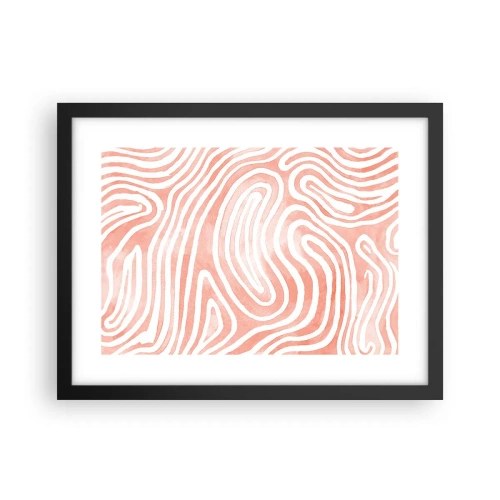 Poszter fehér keretben - Egy korall labirintusban - 40x30 cm