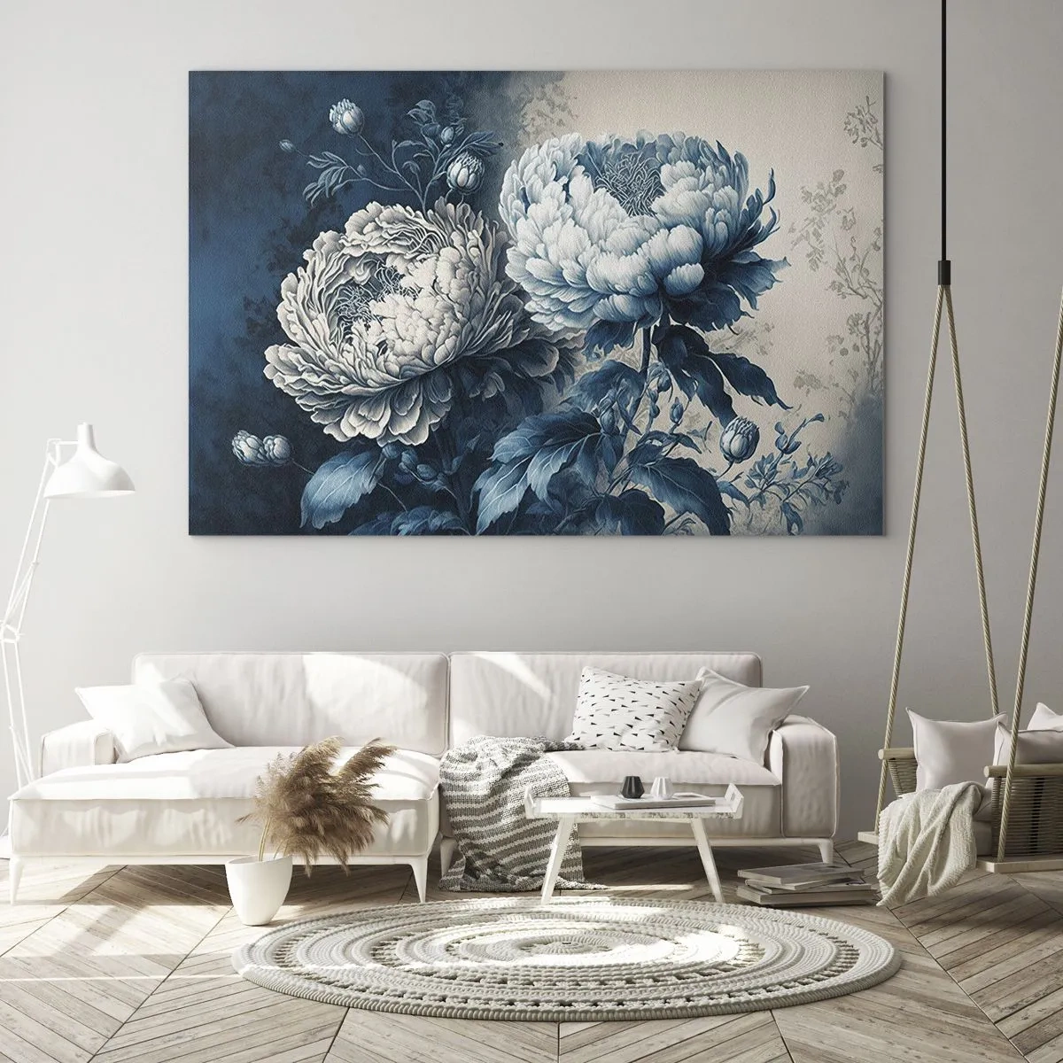 Üveg kép - Egy jól összeillő pár - 100x70 cm