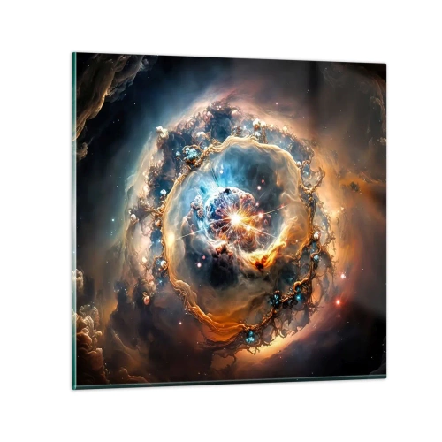 Üveg kép - Kezdet - 60x60 cm