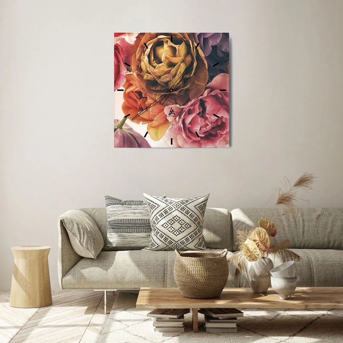 Falióra, Óra - Az élet ünnepe - 40x40 cm