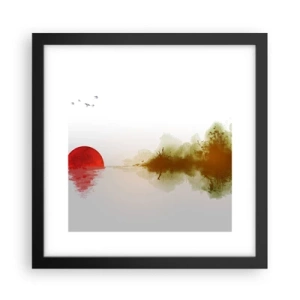 Poszter fehér keretben - A béke ígérete - 30x30 cm