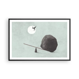 Poszter fehér keretben - Valóra vált álom. - 91x61 cm