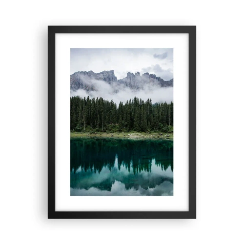 Poszter fehér keretben - Csitt, csit, ne zavard fel az állóvizet... - 30x40 cm