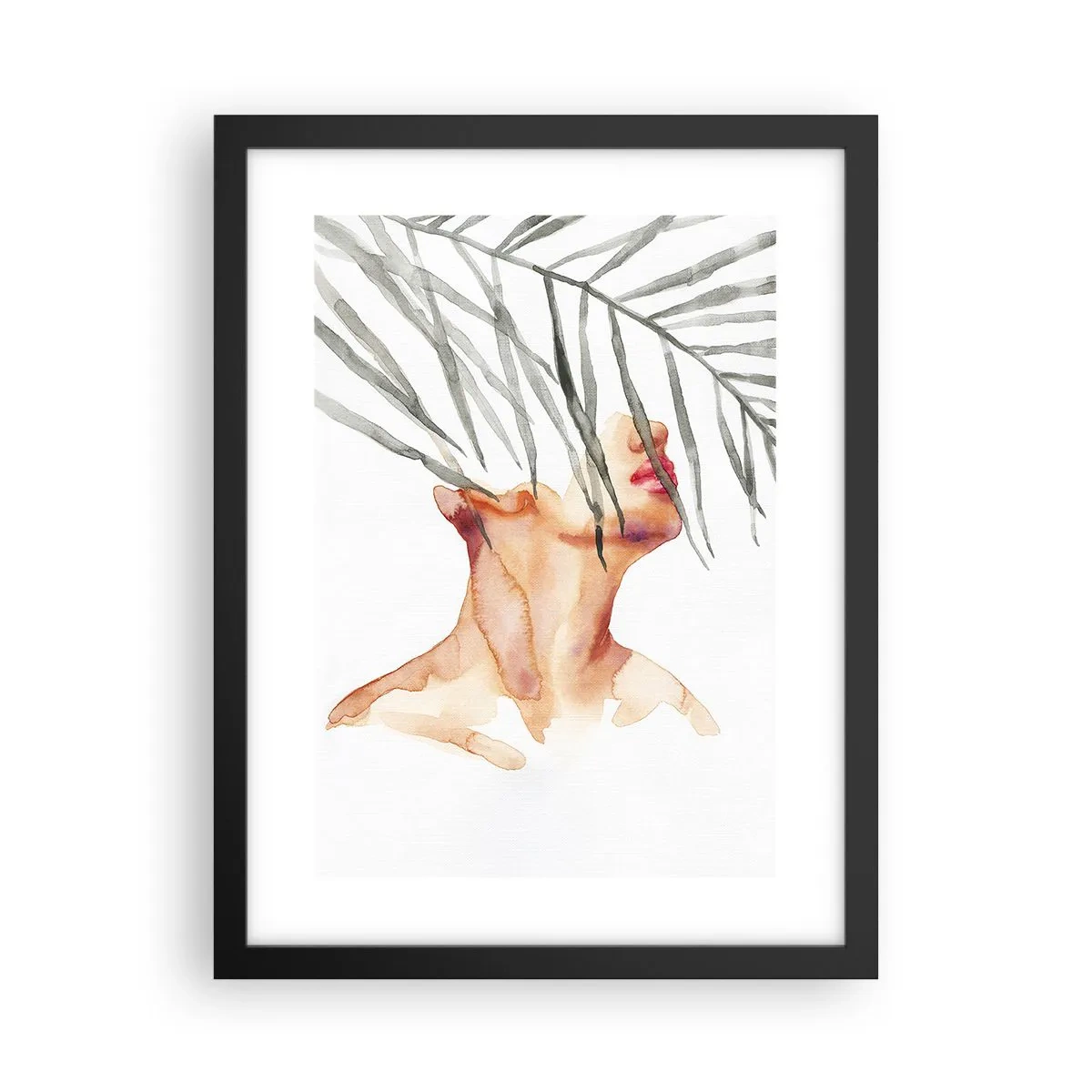 Poszter fehér keretben - A trópusok pulzusát érezni - 30x40 cm