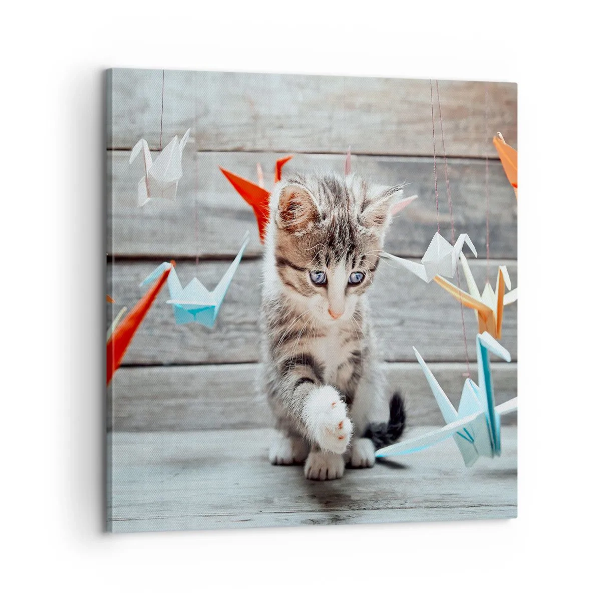 Vászonkép - Első lecke - 60x60 cm