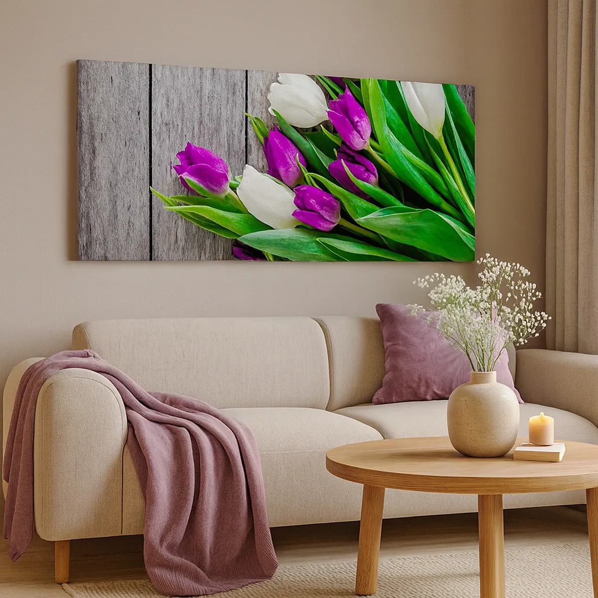 Vászonkép - Egy tavaszi ünnep napján - 30x30 cm