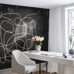 Fotótapéta Standard Eco - Gondolatok elkalandozása - Absztrakció, Grafika, Darab - 450x315 cm