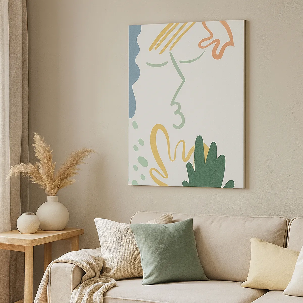 Vászonkép - Egy virágcsók - 50x70 cm