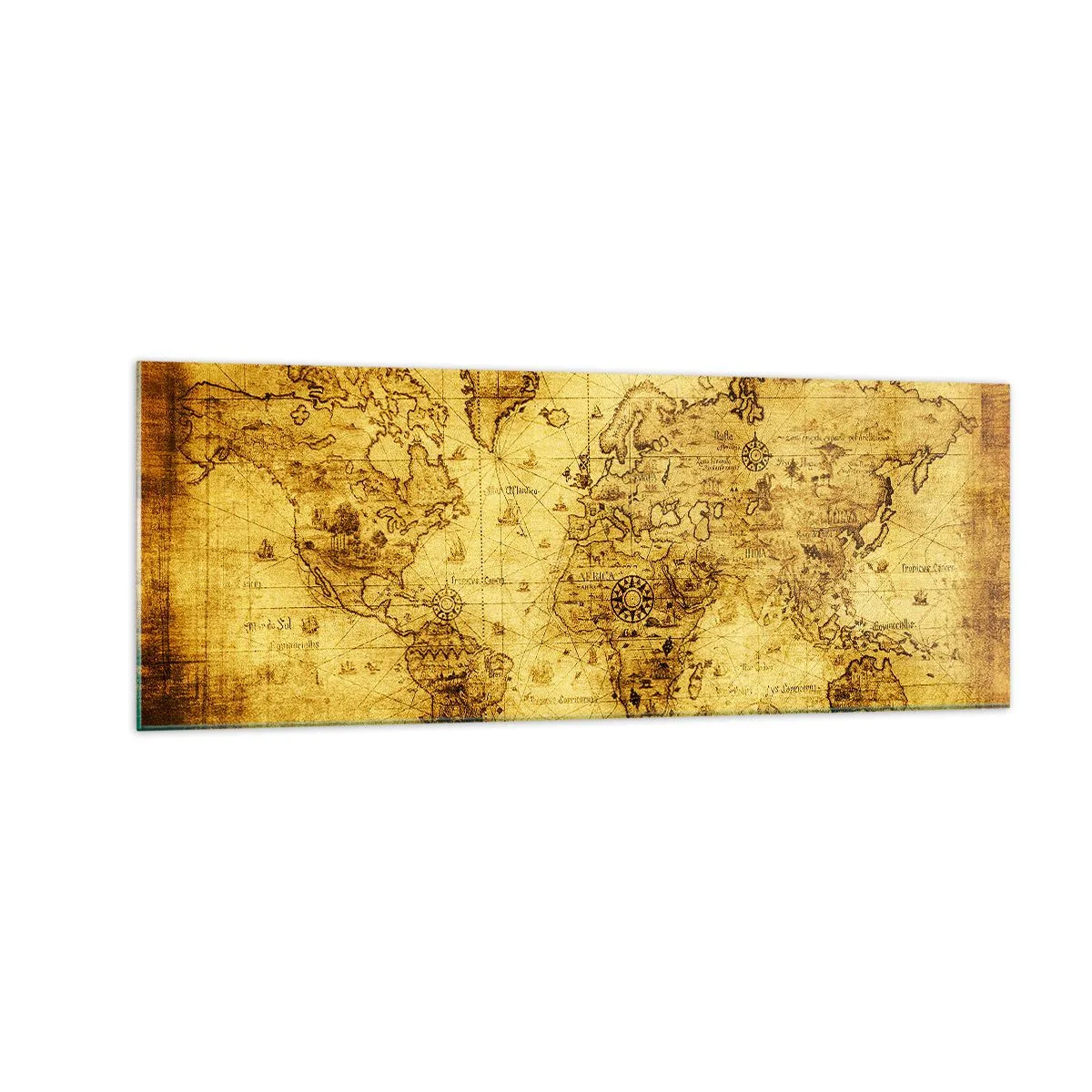 Üveg kép - Furcsa ez a világ - 140x50 cm