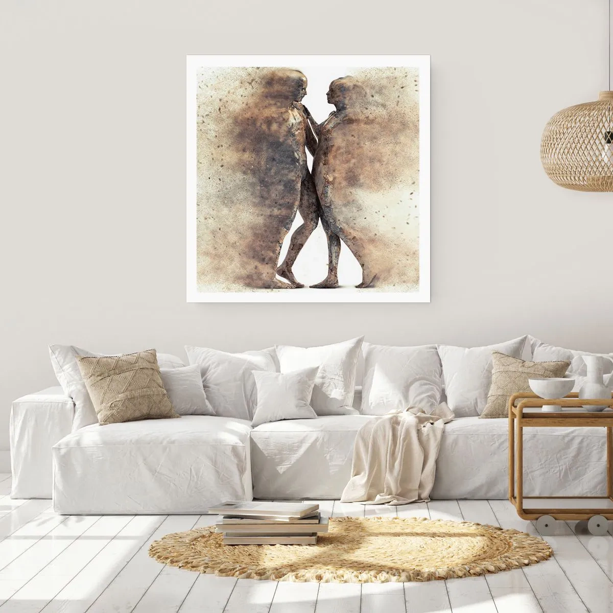 Poszter - Felemelkedtek a porból, hogy szeressenek - 40x40 cm
