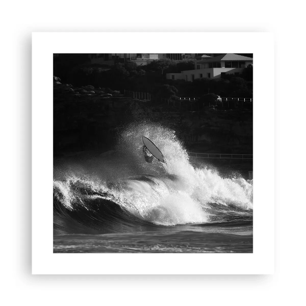 Poszter - Kihívás elfogadva! - 40x40 cm