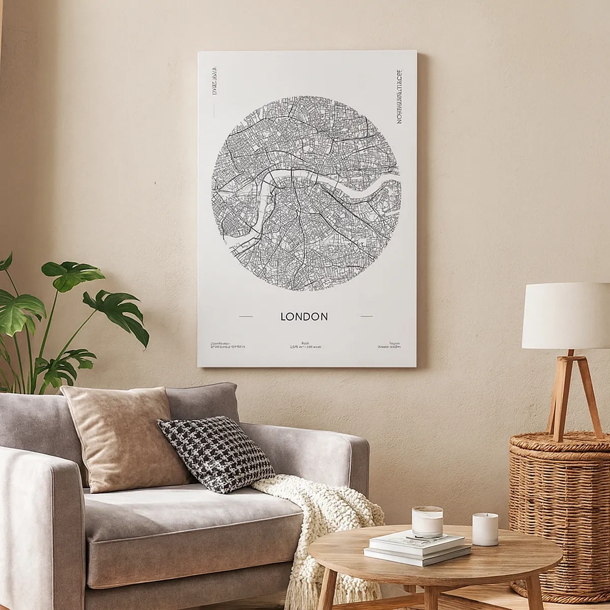 Vászonkép - London anatómiája - 50x70 cm