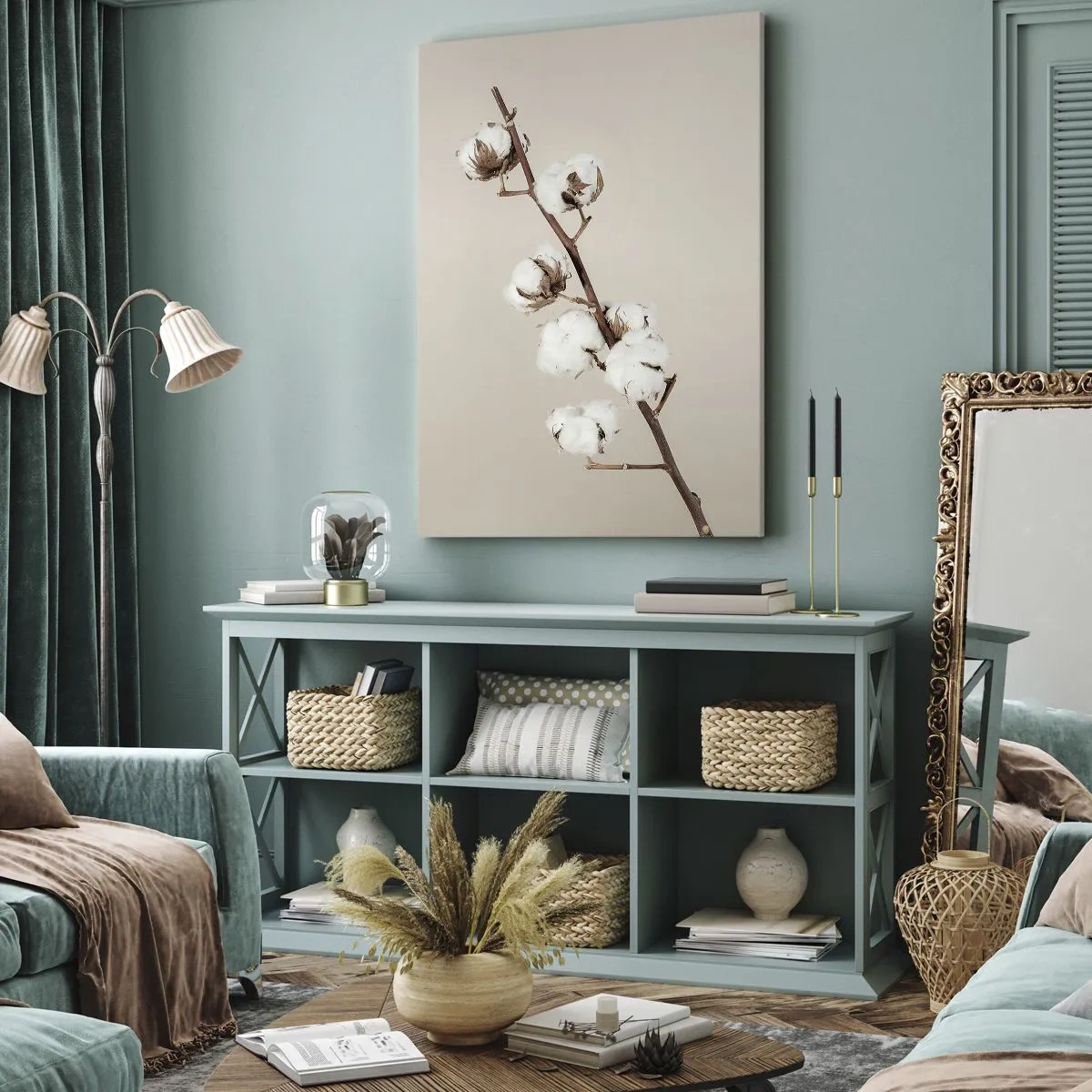 Vászonkép - A puhaság forrásánál - 55x100 cm