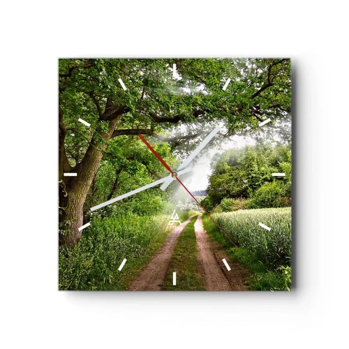 Falióra, Óra - Et in Arcadia ego - 40x40 cm