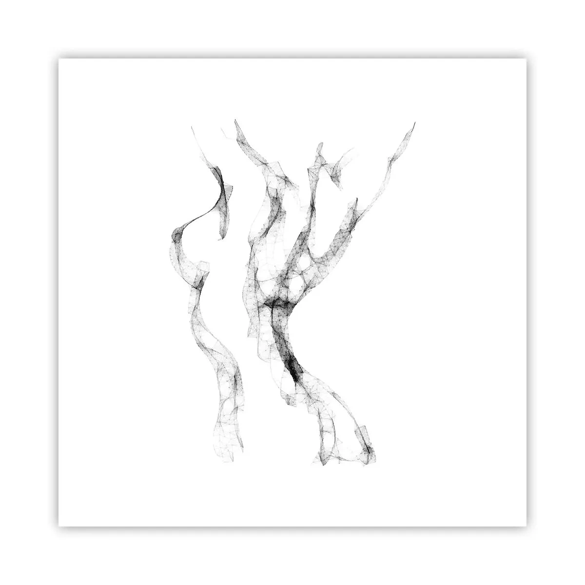 Poszter - Gyönyörű és erős - 50x50 cm