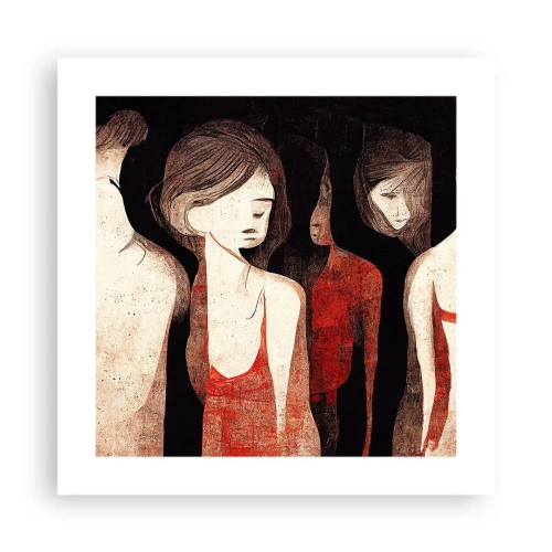 Poszter - A sötétség madonnái - 40x40 cm