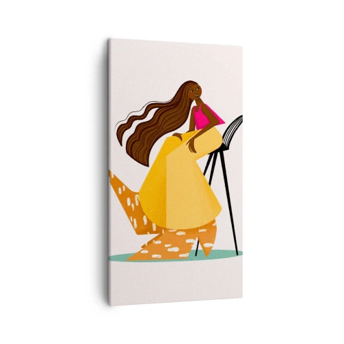 Vászonkép - A divat is szórakoztató - 45x80 cm