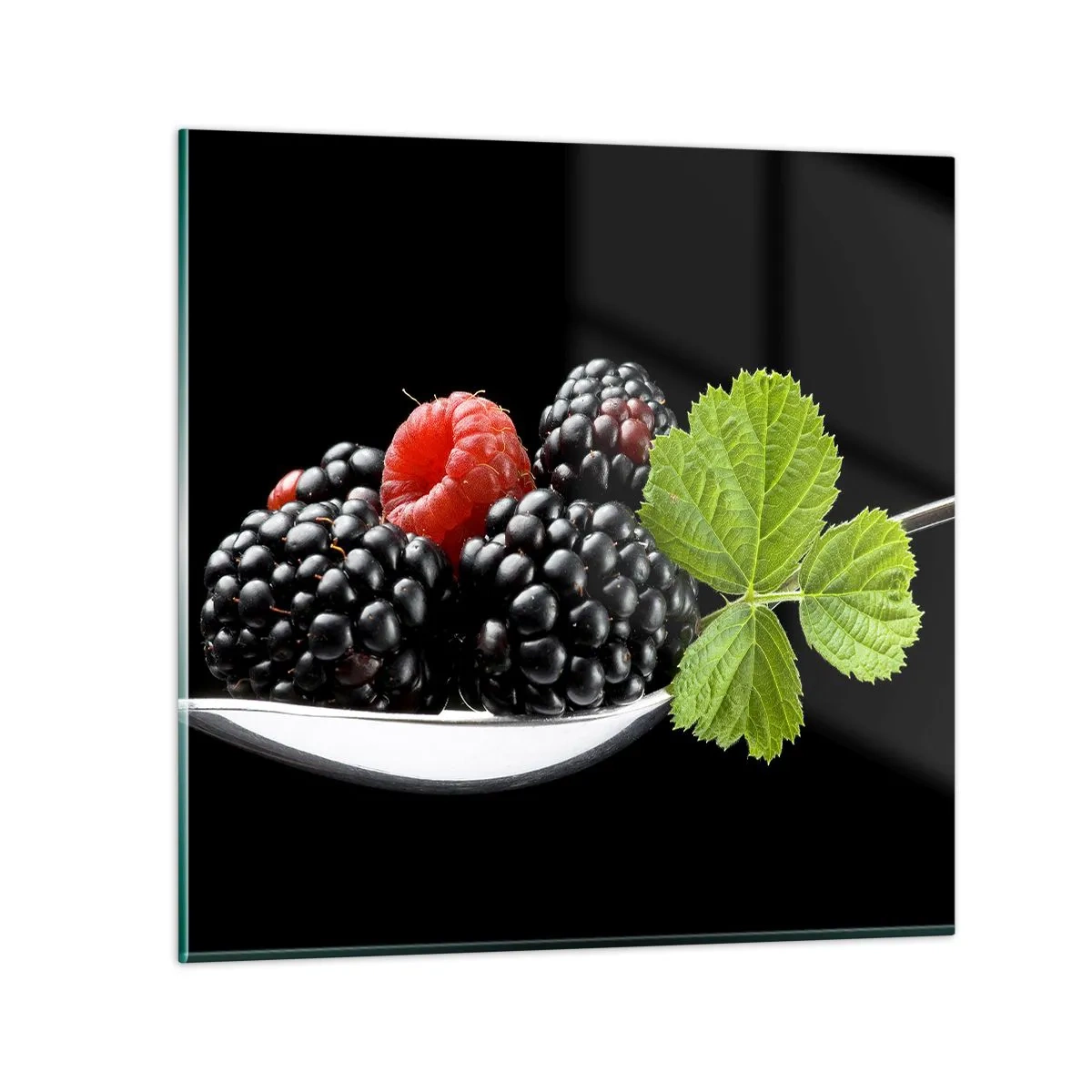 Üveg kép - A frissesség íze - 30x30 cm