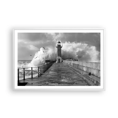 Poszter fekete keretben - Rettenthetetlen - 91x61 cm