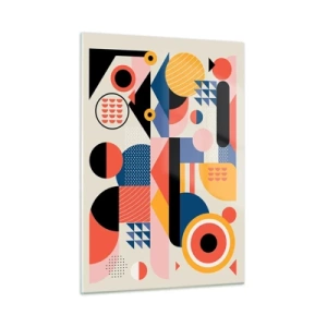 Üveg kép - Összetétel: játszadozzunk - 50x70 cm