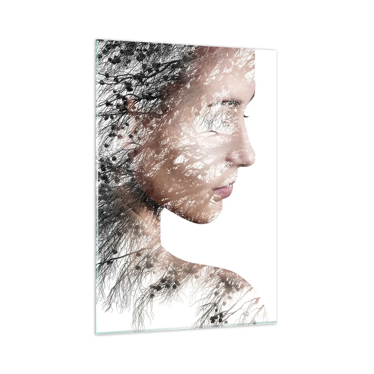 Üveg kép - Az erdő szelleme - 80x120 cm