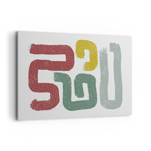 Vászonkép - Egy ismeretlen nyelven - 120x80 cm