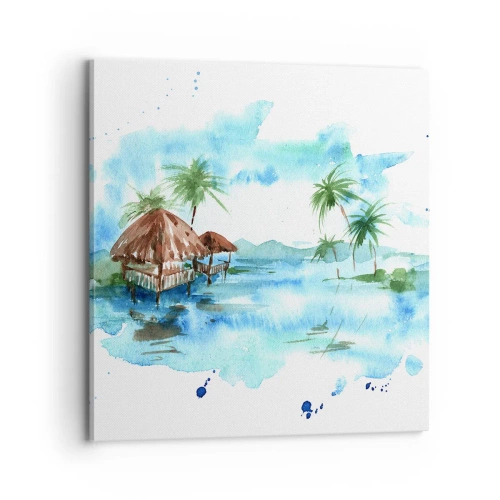 Vászonkép - Valahol a Csendes-óceánon - 70x70 cm