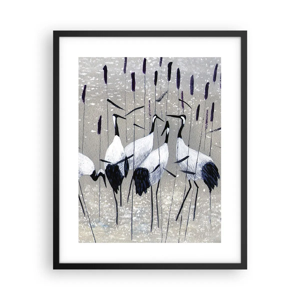 Poszter fehér keretben - A sajátjaik között - 40x50 cm