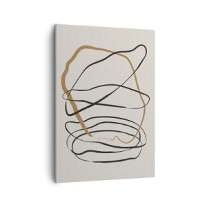 Vászonkép - Kompozíció - birtokló tánc - 50x70 cm