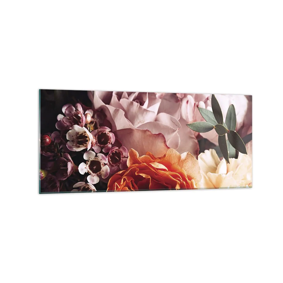 Üveg kép - Szépségbe burkolózva - 120x50 cm