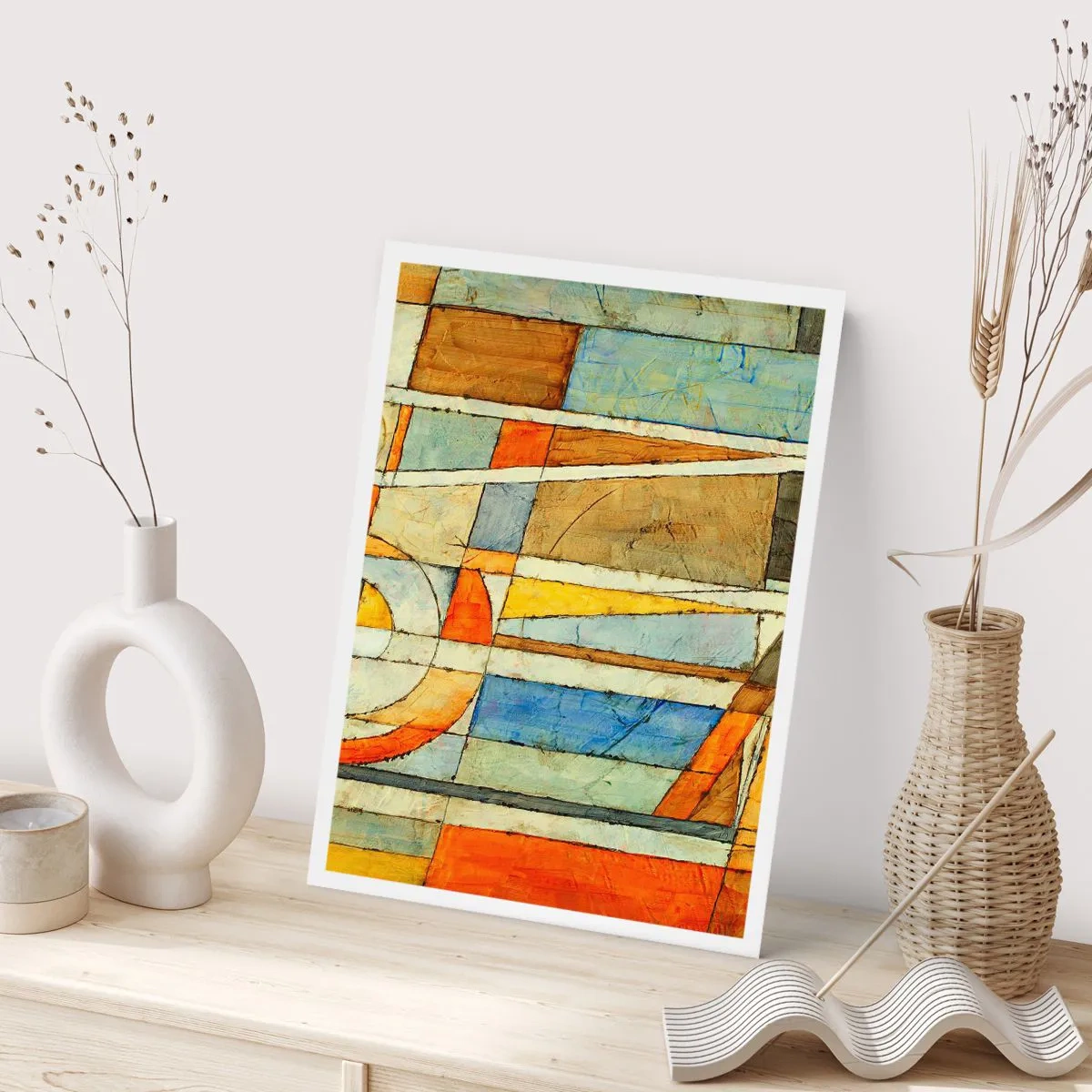 Poszter - Kubizmus az építkezésen - 70x100 cm