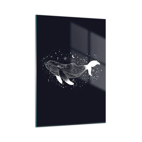 Üveg kép - Az univerzum óceánjában - 50x70 cm