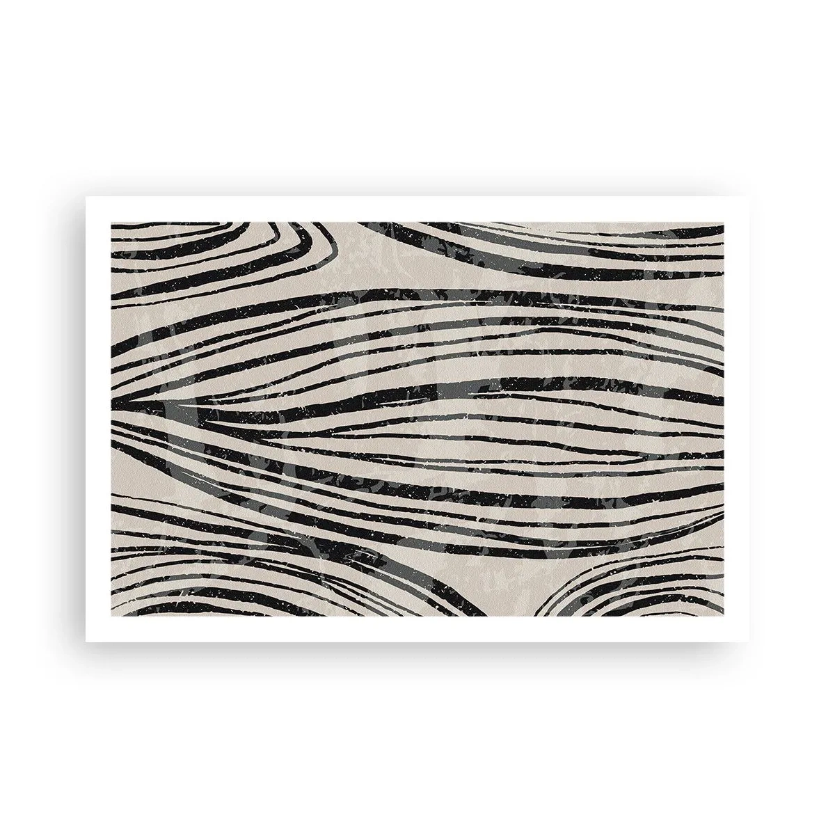 Poszter - Vonalak csobbanása - 91x61 cm