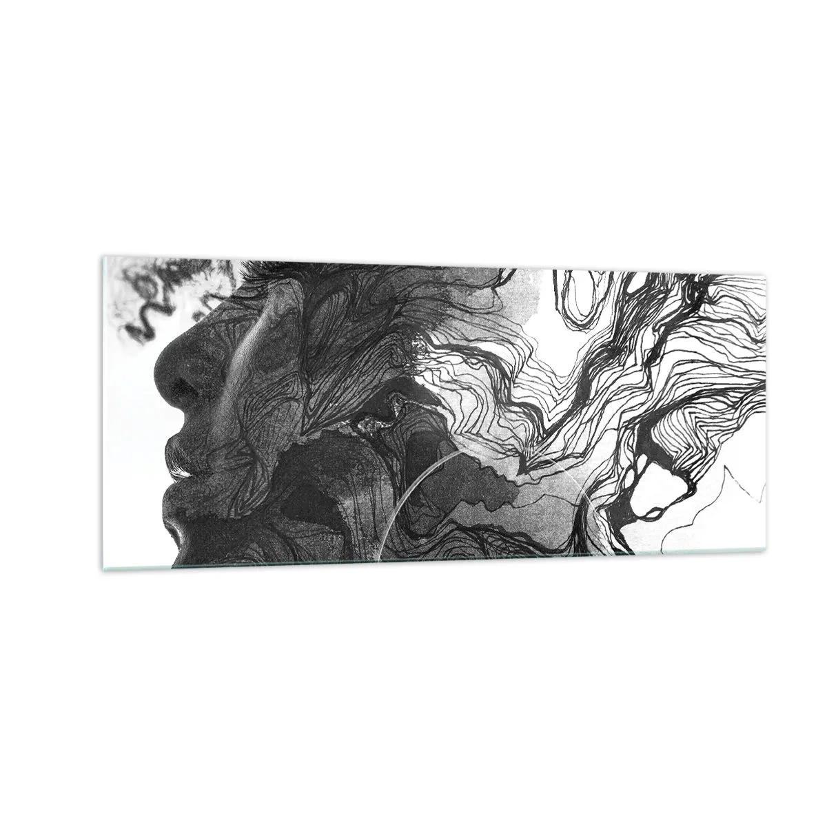 Üveg kép - Álmokba gabalyodva - 100x40 cm