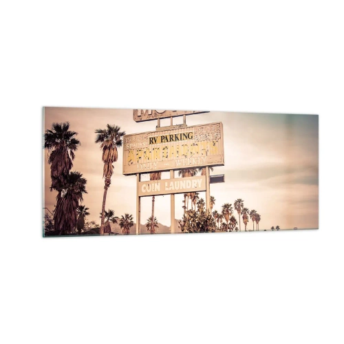 Üveg kép - Itt megállt az idő - 100x40 cm