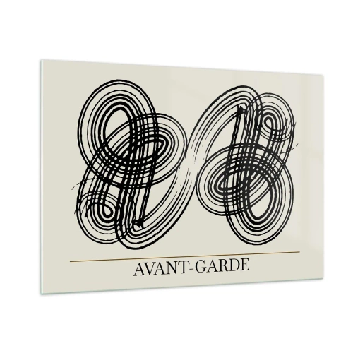 Üveg kép - Spontán jött ki - 100x70 cm