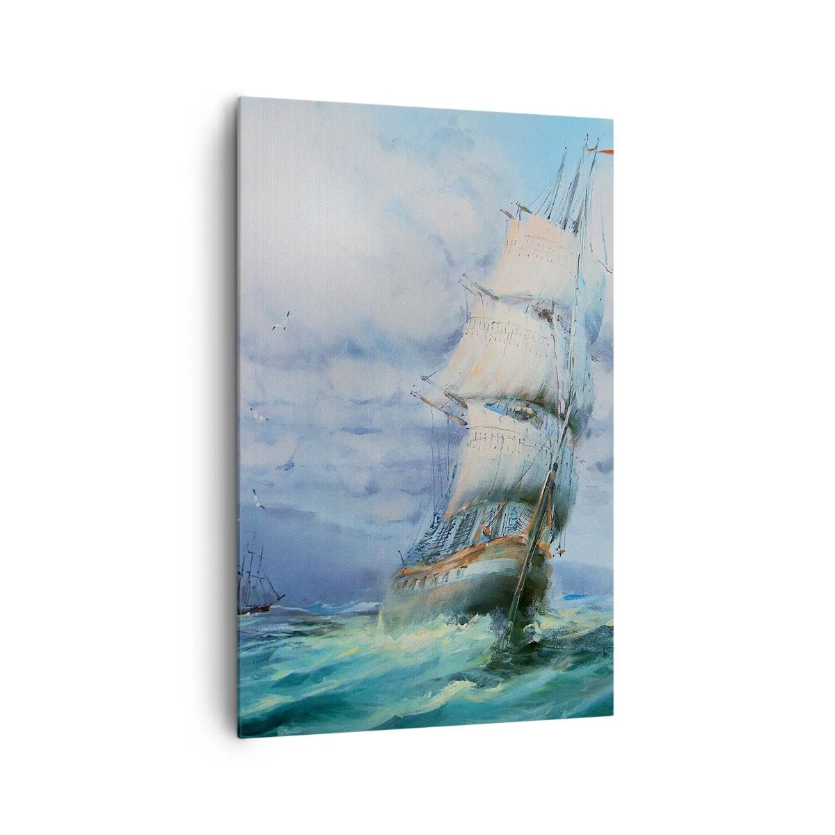 Vászonkép - Segítő szeleket kívánunk - 80x120 cm