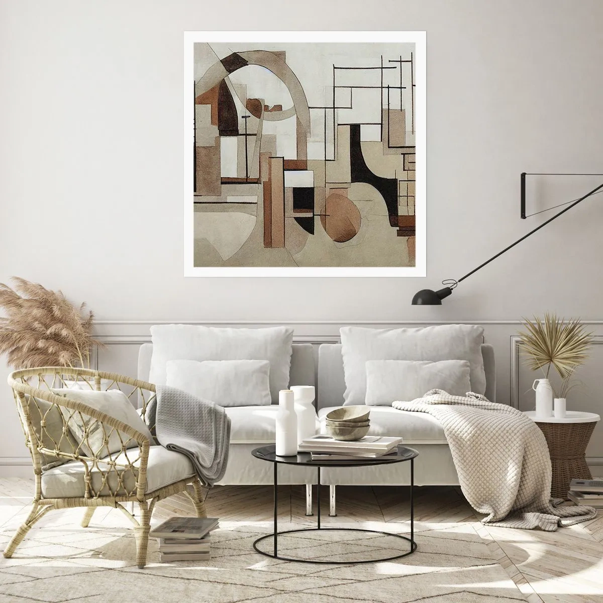 Poszter - Városkép 2.0 - 60x60 cm