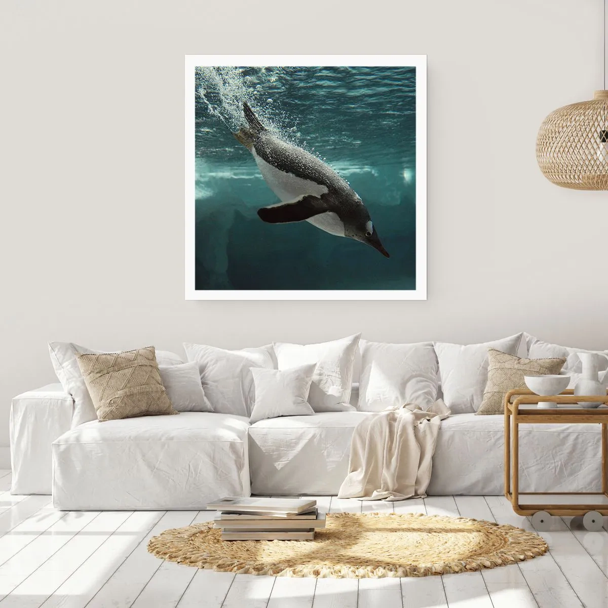 Poszter - Üdv a világomban - 50x50 cm