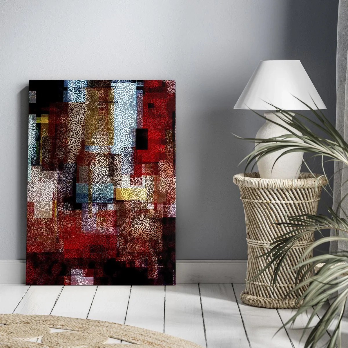 Vászonkép - Zavartság zavartsággal - 50x70 cm