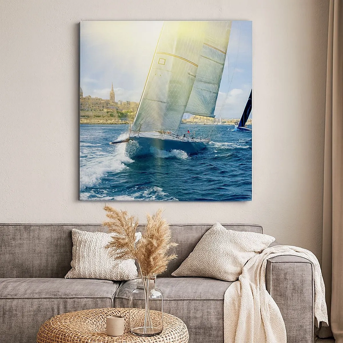 Vászonkép - Ideje elhagyni a várost - 30x30 cm