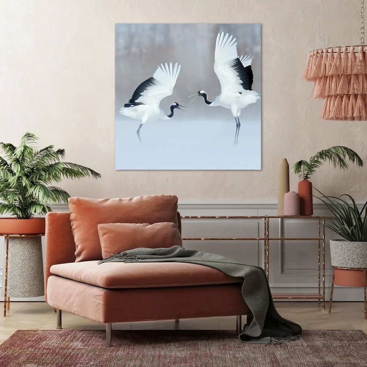 Vászonkép - Tánc a ködben - 60x60 cm